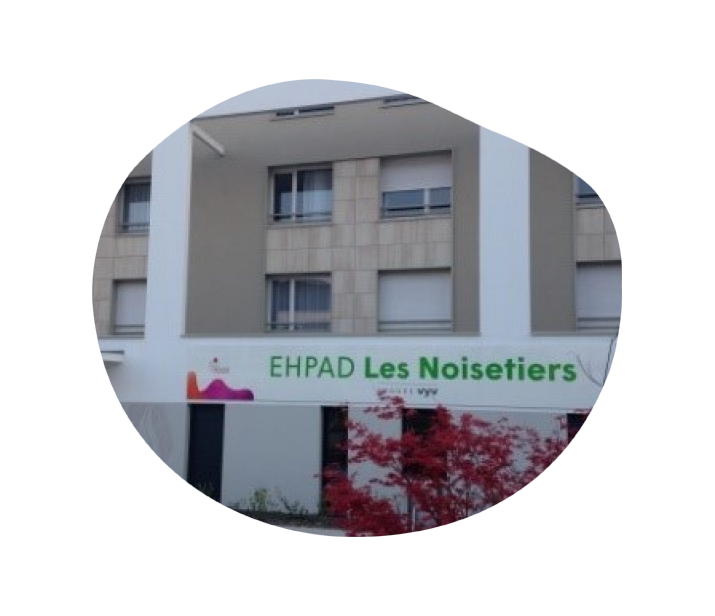 Entrée de l'EHPAD Les Noisetiers